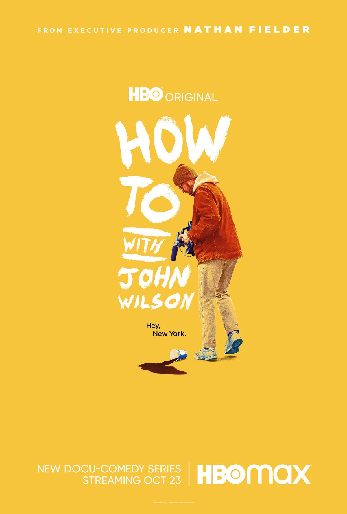 Plakát k sérii HBO <b><i>Jak na... s Johnem Wilsonem</i></b>. Zdroj HBO
